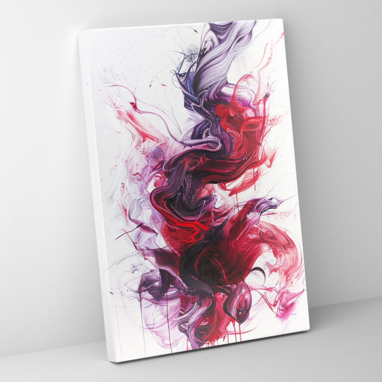 Cubaction Paintingism Canvas Print - Action Painting, Cubaction Paintingism, Wall Art, Canvas Wall Art