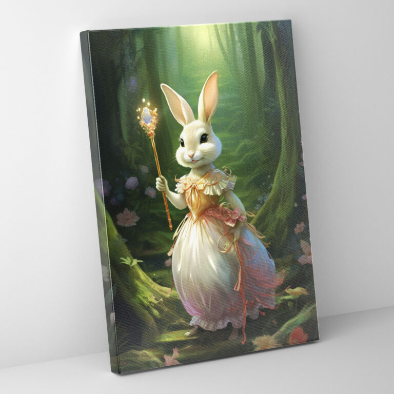 Animals Dressed Like Humans Wall Art - Animals Dressed Like Humans, Magic Wand, Imagination, Wall Art