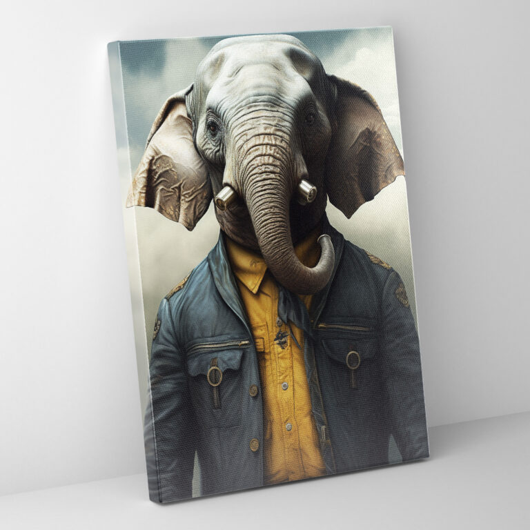 Animals Dressed Like Humans Wall Art - Animals Dressed Like Humans, Wall Art, Home Decoration, Animals Dressed Like Humans