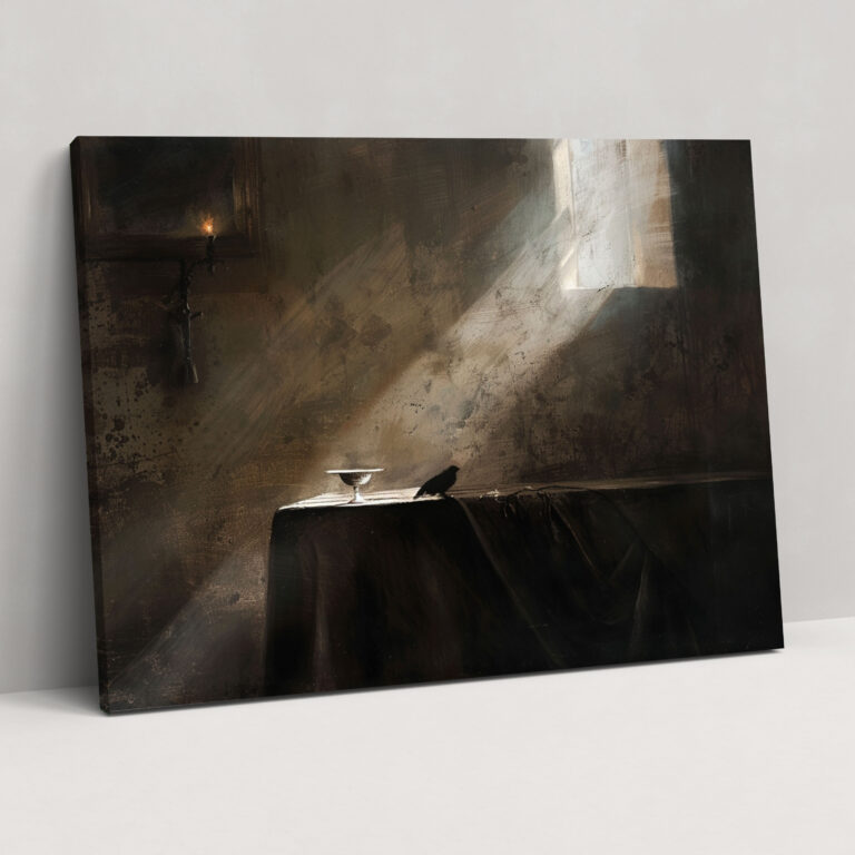 Dark And Mysterious Caravaggio Style Wall Art - Caravaggio, Canvas Wall Art, Wall Art, Wall Decoration