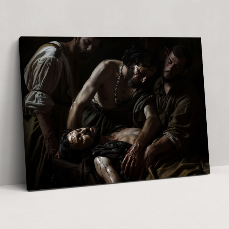 Caravaggio Style Wall Decoration - Caravaggio, Wall Art, Canvas, Home Decoration