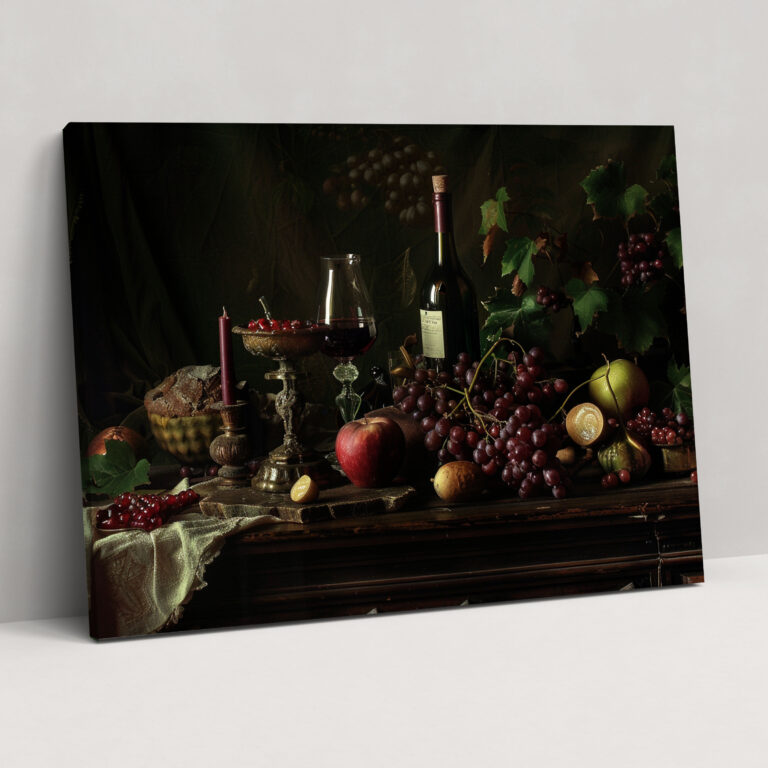 Caravaggio Style Canvas Print - Caravaggio, Home Decoration, Caravaggio Style, Canvas Wall Art
