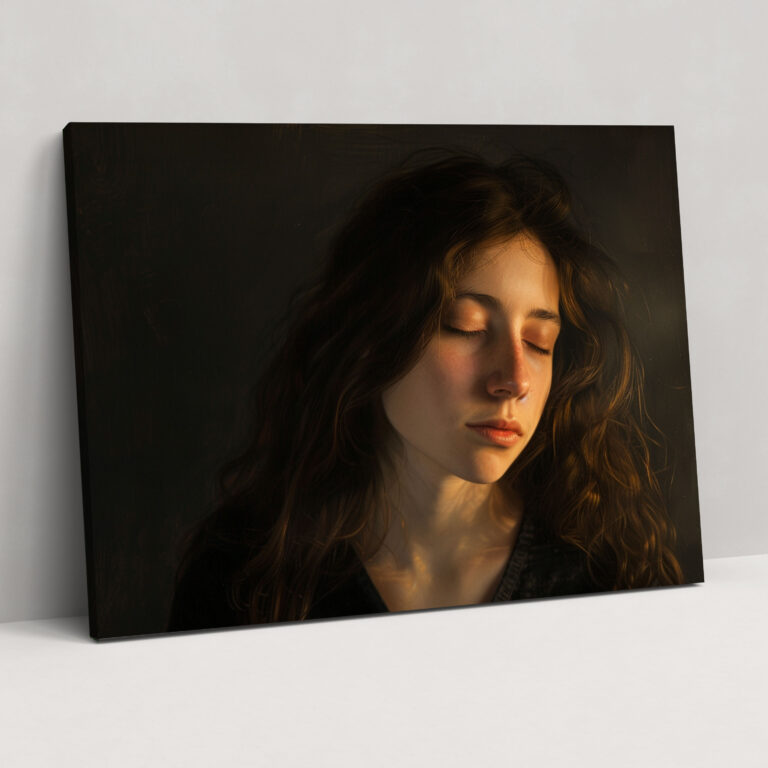Caravaggio Style Canvas Print - Caravaggio, Home Decoration, Wall Decoration, Wall Art