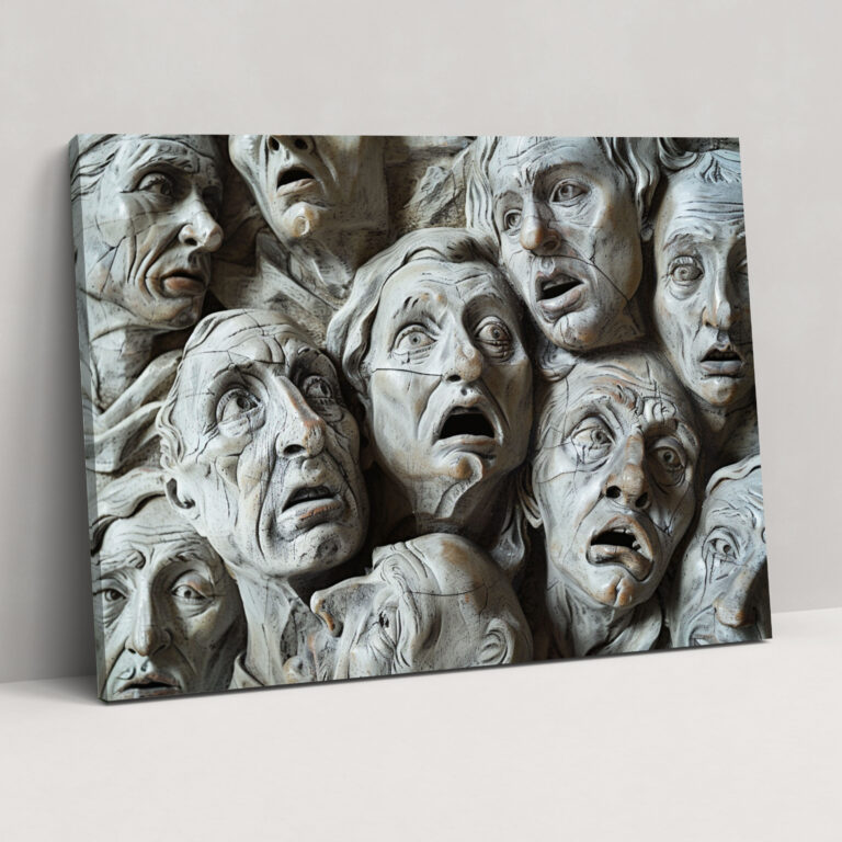 Caravaggio Style Canvas Print - Caravaggio, Home Decoration, Canvas Wall Art, Wall Decoration