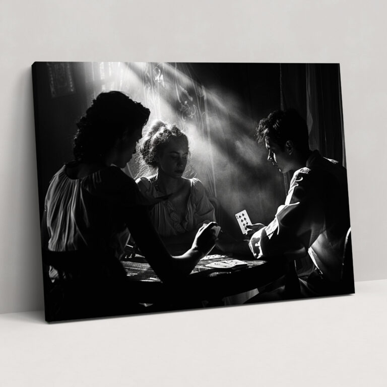 Caravaggio Style Canvas Print - Caravaggio, Canvas, Wall Art, Home Decoration