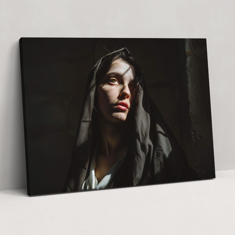 Caravaggio Style Canvas Print - Caravaggio, Home Decoration, Canvas Wall Art, Canvas Print