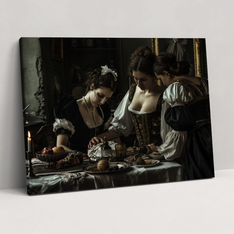 Caravaggio Style Wall Art - Caravaggio, Canvas, Canvas Wall Art, Caravaggio Style