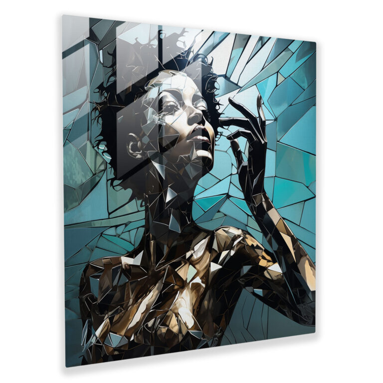 Amazon Women Glass Print - Amazon Women, Home Decoration, Modern Art, Amazon Women