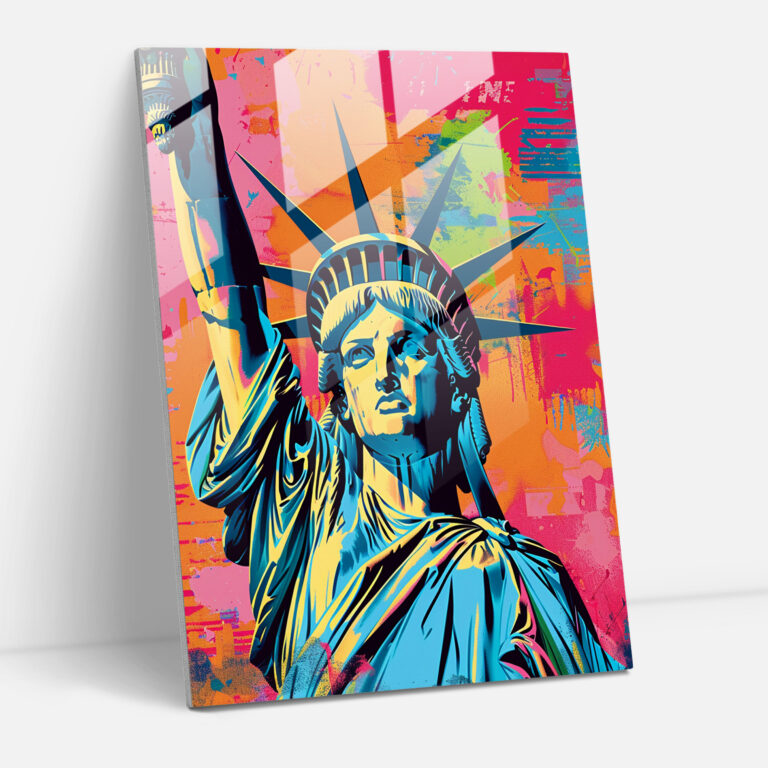 Andy Warhol Glass Wall Art - Andy Warhol, Andy Warhol, Glass Wall Art, Home Decoration