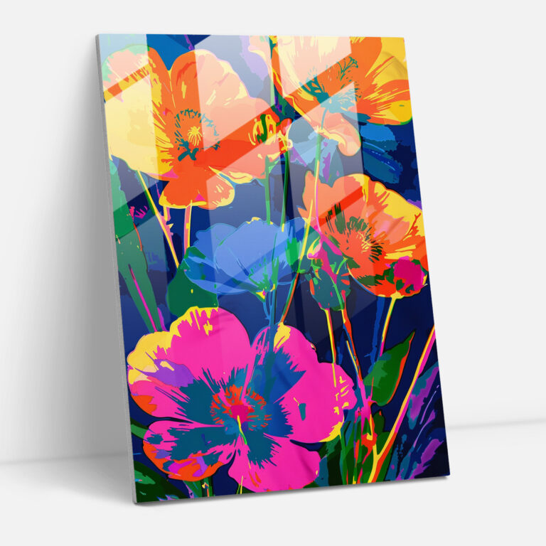 Andy Warhol Home Decoration Glass Print - Andy Warhol, Glass Print, Home Decoration, Modern Art