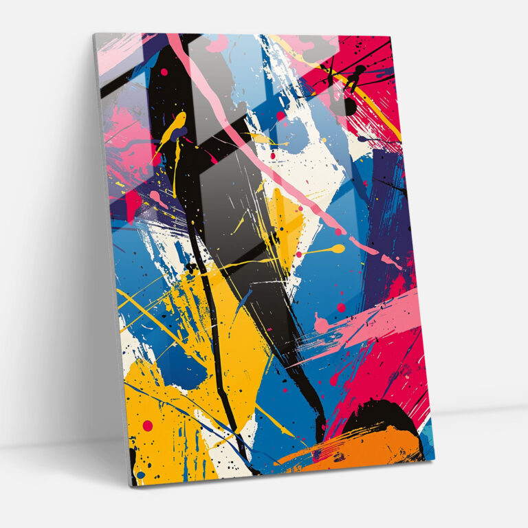 Andy Warhol Home Decoration: Vibrant Abstract Pattern - Andy Warhol, Wall Decoration, Abstract Art, Home Decoration