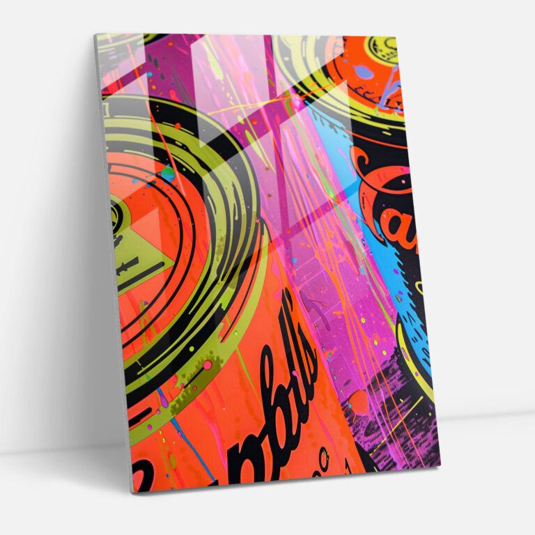 Andy Warhol Glass Print Wall Art - Andy Warhol, Glass Print, Andy Warhol, Glass Wall Art