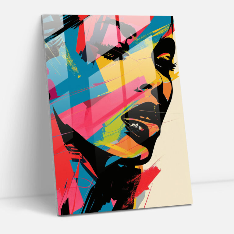 Andy Warhol Glass Print - Bold Typography - Andy Warhol, Andy Warhol, Modern Art, Glass Print