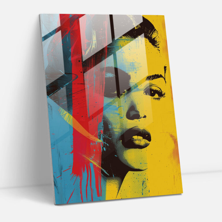 Andy Warhol Glass Wall Art Modern Art - Andy Warhol, Glass Art, Modern Art, Glass Print