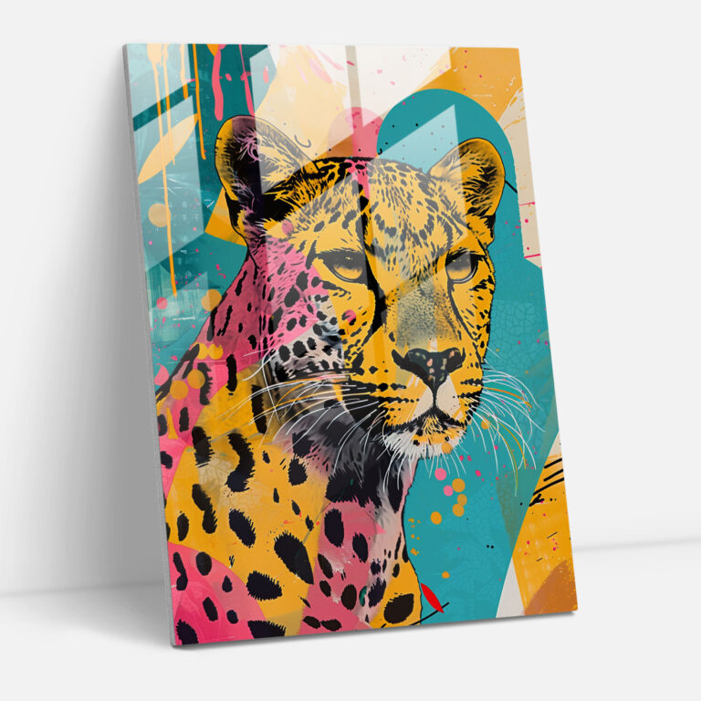 Animal Illustrations Glass Print - Andy Warhol, Andy Warhol, Home Decoration, Glass Art