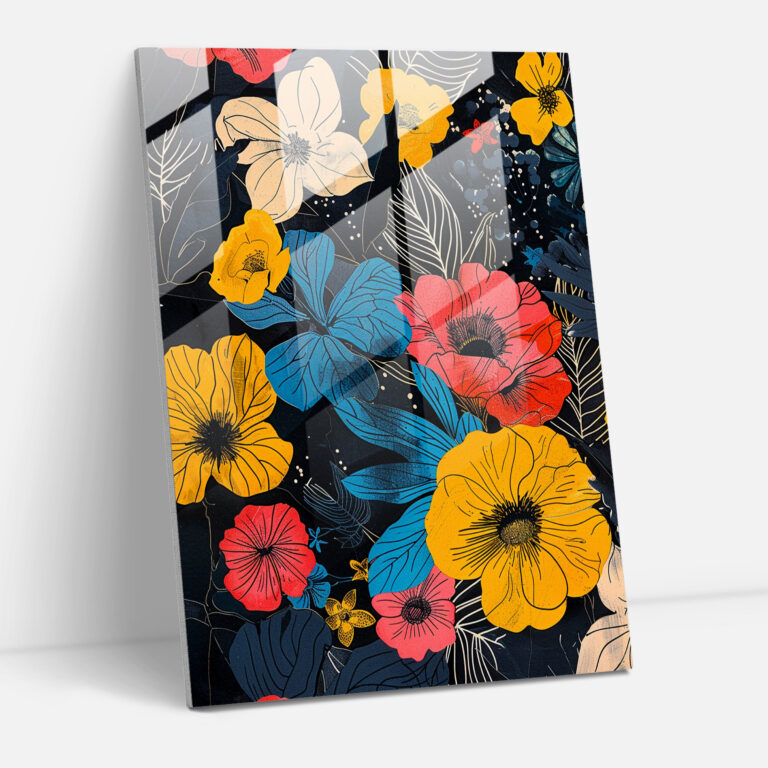 Andy Warhol Glass Art - Andy Warhol, Andy Warhol, Pop Art, Floral Patterns