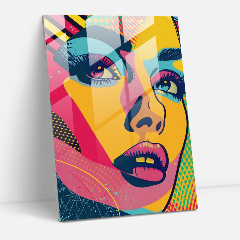 Andy Warhol Glass Art - Andy Warhol, Patterns, Modern Art, Glass Art