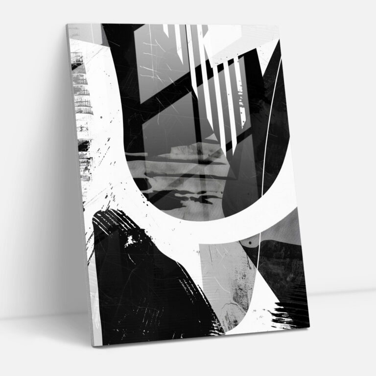 Andy Warhol Glass Art - Abstract Shapes - Andy Warhol, Wall Decoration, Glass Art, Andy Warhol