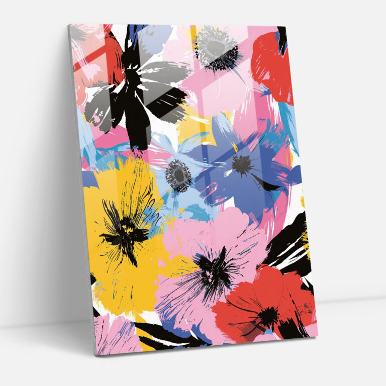 Andy Warhol Wall Decoration - Andy Warhol, Glass Print, Andy Warhol, Glass Wall Art