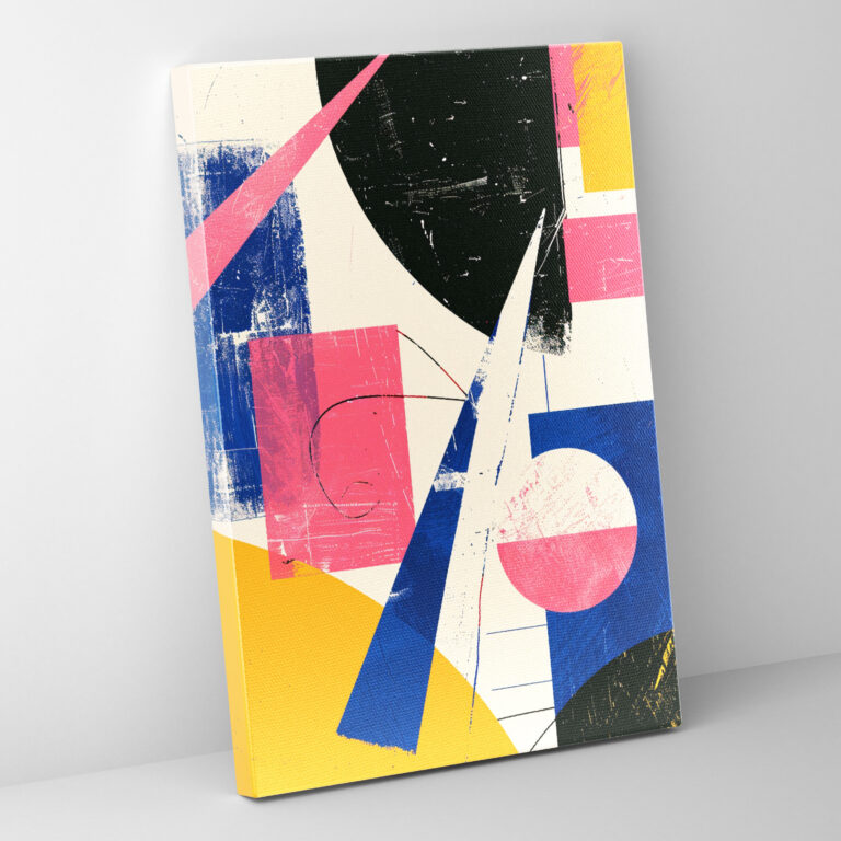 Andy Warhol Canvas Print - Geometric Shapes Wall Art - Andy Warhol, Wall Art, Andy Warhol, Wall Decoration
