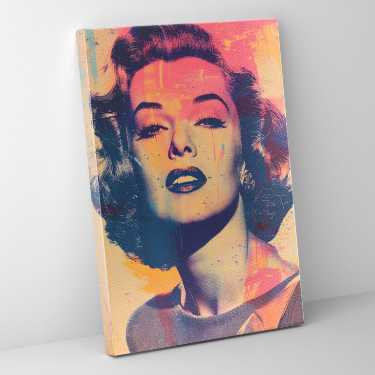 Andy Warhol Canvas Wall Art - Andy Warhol, Canvas Print, Wall Decoration, Home Decoration
