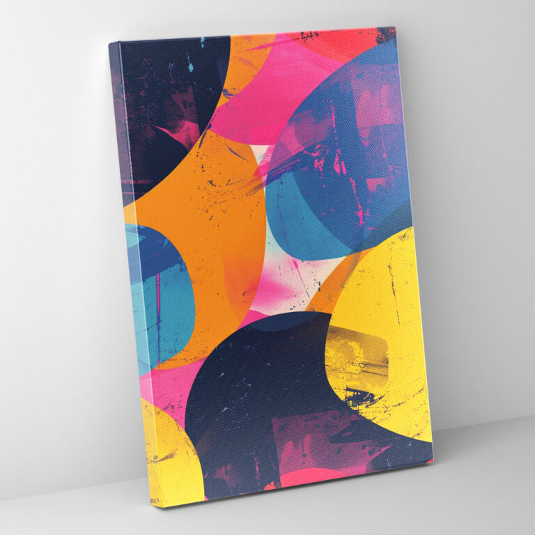 Andy Warhol Canvas Print Abstract Shapes - Andy Warhol, Wall Art, Home Decoration, Canvas Print