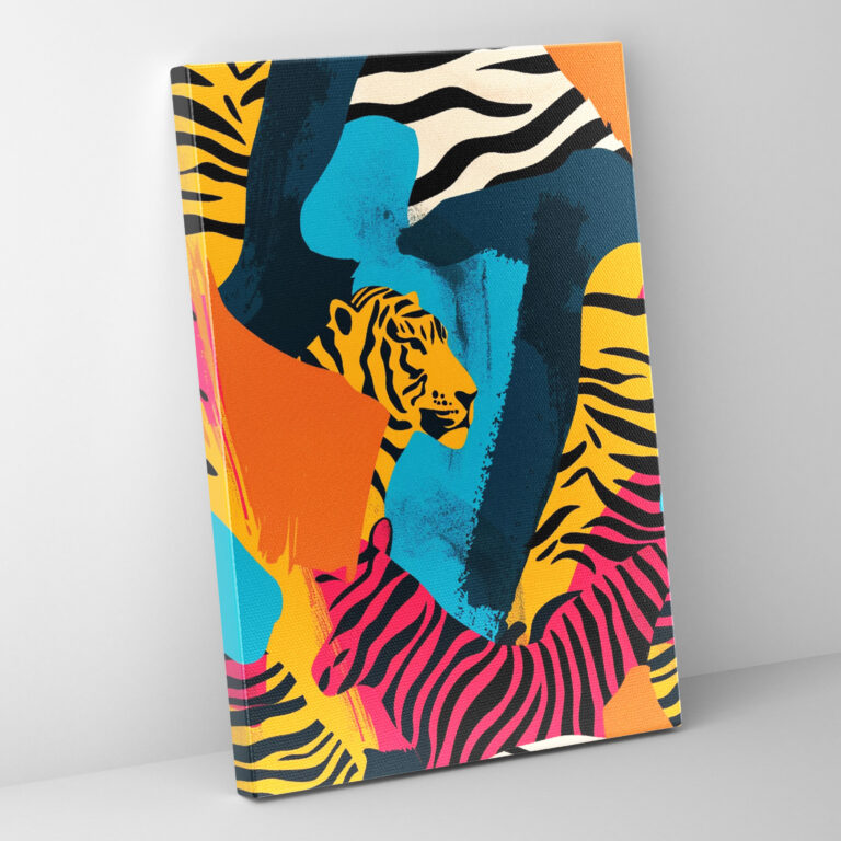 Andy Warhol Canvas Print Animal Print Patterns - Andy Warhol, Wall Art, Home Decoration, Canvas Wall Art