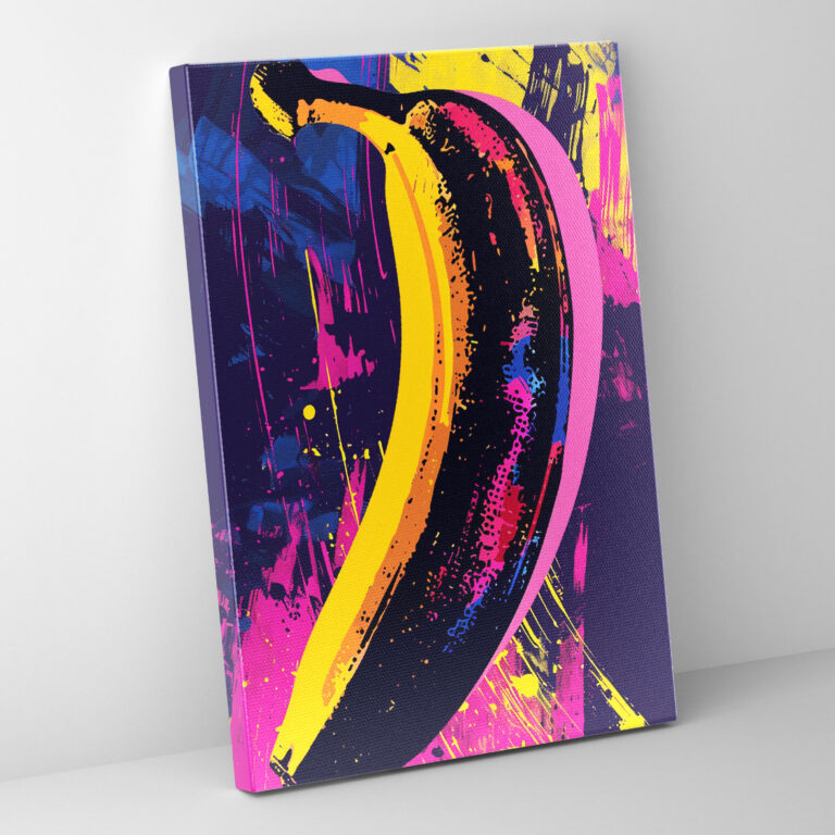 Andy Warhol Warhol Banana Canvas Print - Andy Warhol, Canvas Print, Home Decoration, Wall Decoration
