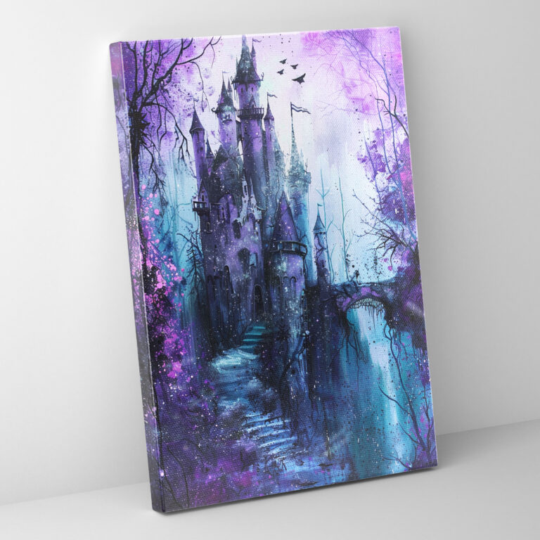 Fairytale Castle Canvas Print - Ashvin Harrison, Home Decoration, Wall Art, Wall Decoration