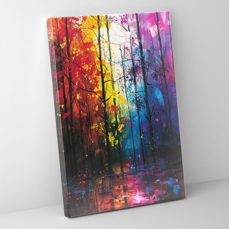 Ashvin Harrison Forest Canvas Print - Ashvin Harrison, Ashvin Harrison, Wall Decoration, Home Decoration