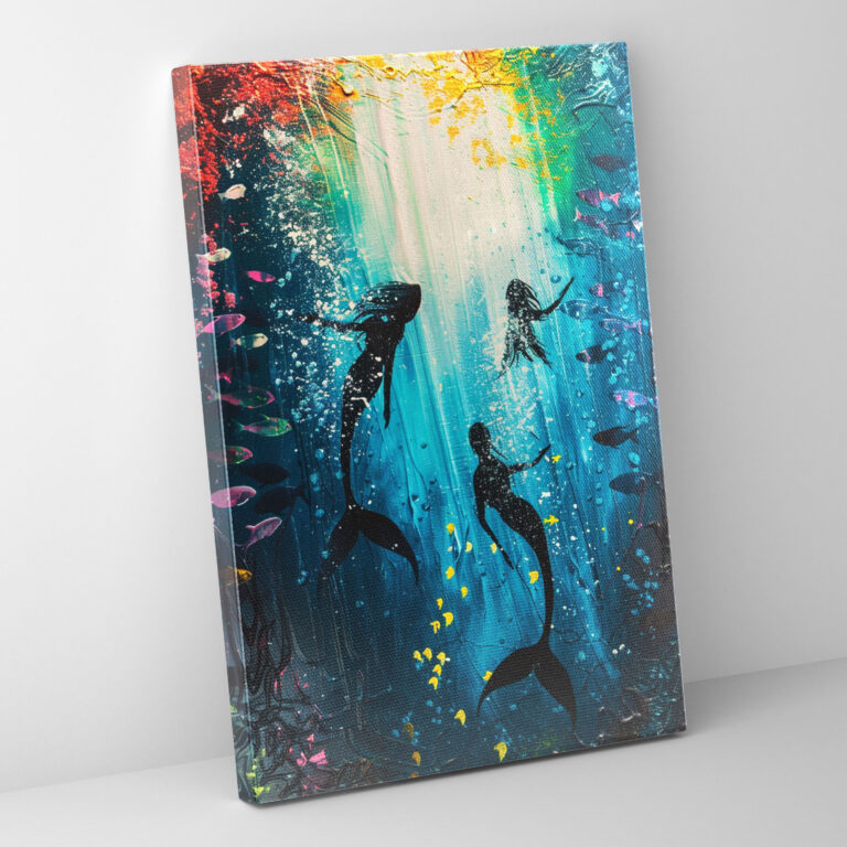 Surreal Mermaid Underwater Wall Art - Ashvin Harrison, Fantasy, Wall Art, Wall Decoration
