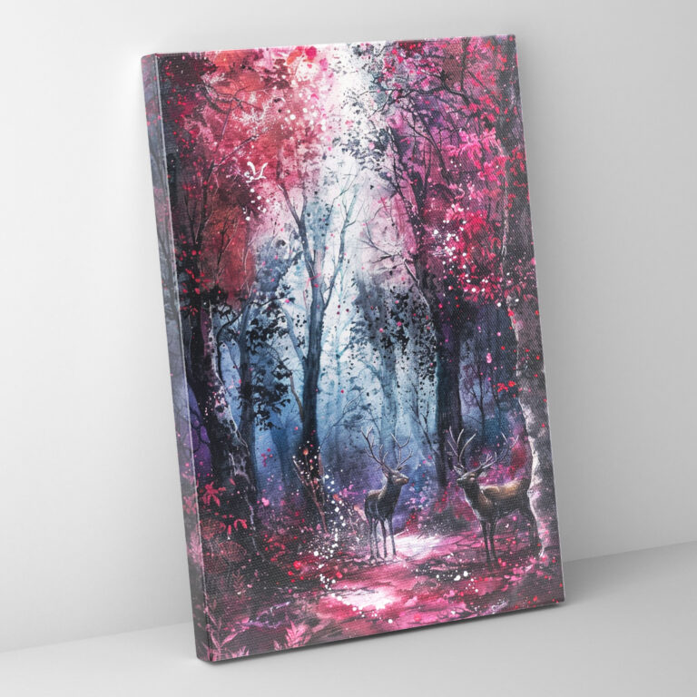 Enchanted Forest Mystical Creatures Wall Art - Ashvin Harrison, Ashvin Harrison, Canvas Print, Magic
