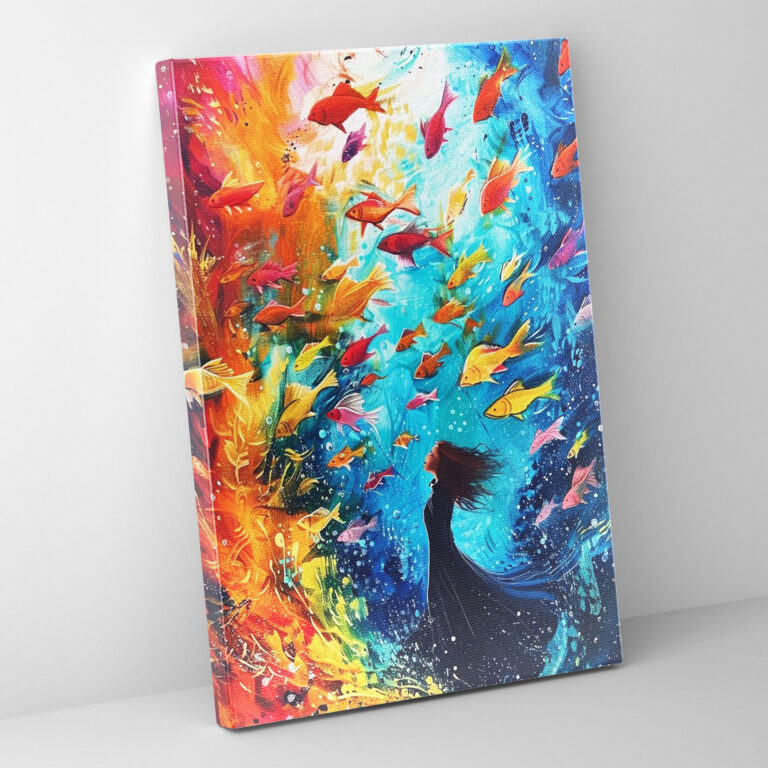 Ashvin Harrison Underwater Canvas Print - Ashvin Harrison, Home Decoration, Canvas Print, Ashvin Harrison