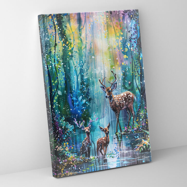 Ashvin Harrison Forest Wall Decoration - Ashvin Harrison, Wall Art, Wall Decoration, Canvas
