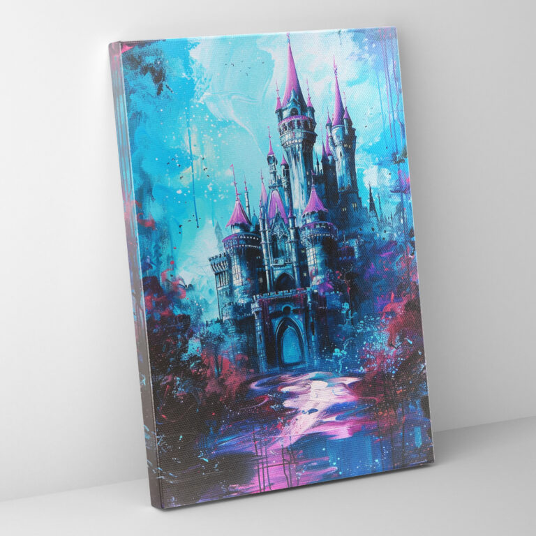 Ashvin Harrison Fairytale Castle Canvas Print - Ashvin Harrison, Canvas Print, Wall Decoration, Home Decoration