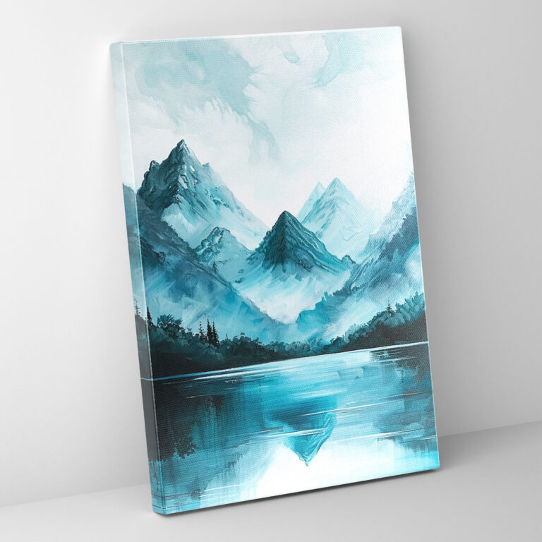 Ashvin Harrison Serene Landscape Canvas Print - Ashvin Harrison, Canvas Wall Art, Canvas Print, Canvas