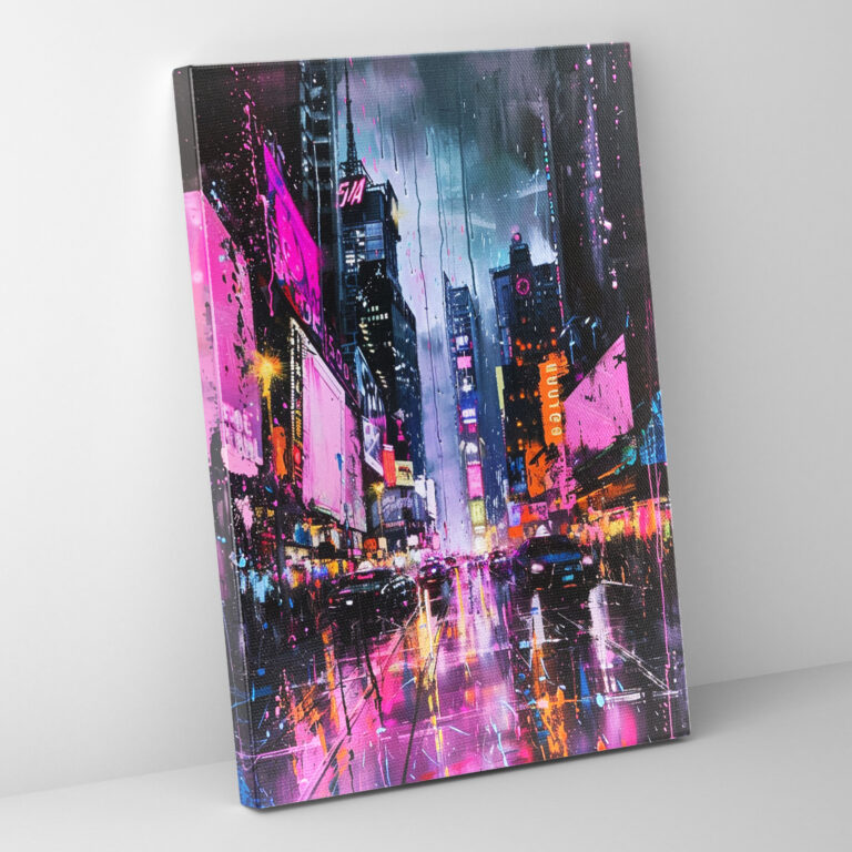 Ashvin Harrison Futuristic Cityscape Wall Art - Ashvin Harrison, Canvas, Canvas Print, Wall Decoration
