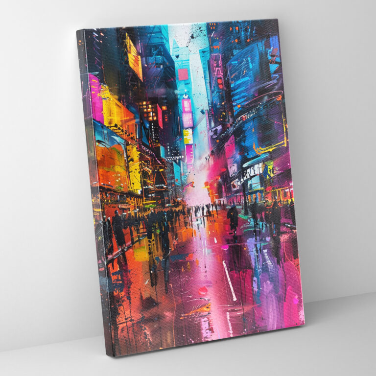 Ashvin Harrison Cityscape Canvas Print - Ashvin Harrison, Canvas Print, Canvas Wall Art, Wall Art
