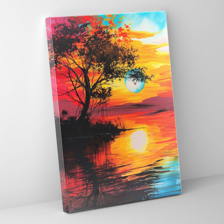 Vibrant Landscape Ashvin Harrison Canvas Print - Ashvin Harrison, Canvas, Canvas Print, Wall Art