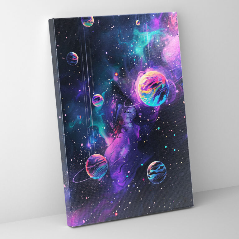 Ashvin Harrison Outer Space Canvas Print - Ashvin Harrison, Canvas Print, Outer Space, Wall Decoration