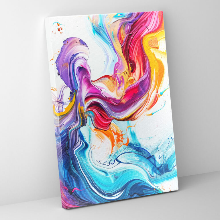 Ashvin Harrison Abstract Swirls Canvas Print - Ashvin Harrison, Ashvin Harrison, Canvas Wall Art, Wall Art