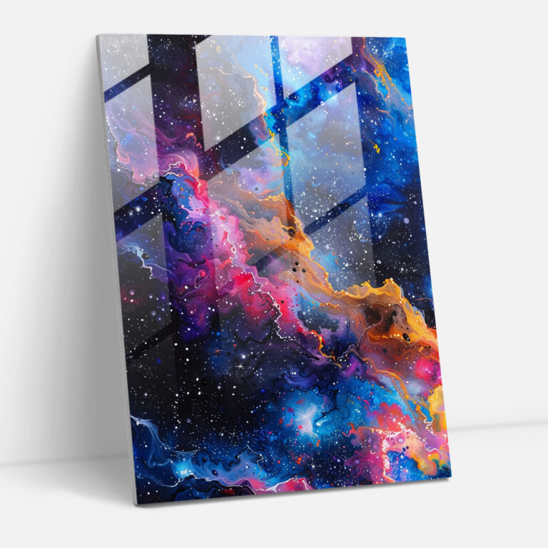 Ashvin Harrison Modern Art - Ashvin Harrison, Glass Wall Art, Glass Art, Glass Print