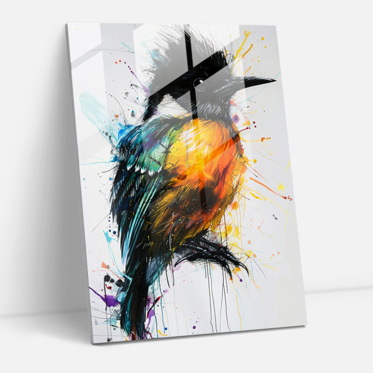Ashvin Harrison Glass Wall Art - Bold Colors And Striking Shapes - Ashvin Harrison, Glass Wall Art, Ashvin Harrison, Glass Art