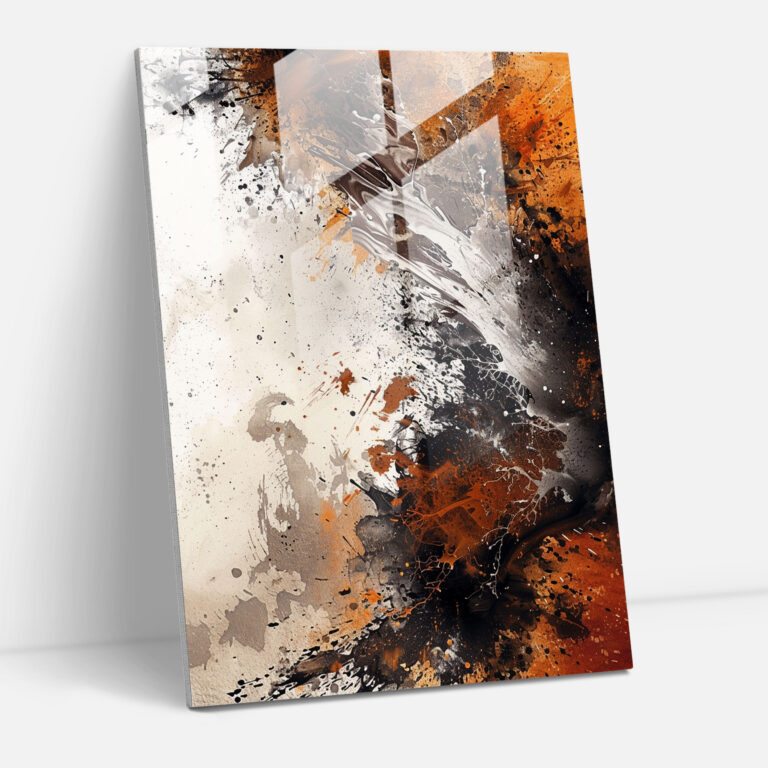 Ashvin Harrison Modern Art - Ashvin Harrison, Glass Print, Glass Art, Wall Decoration