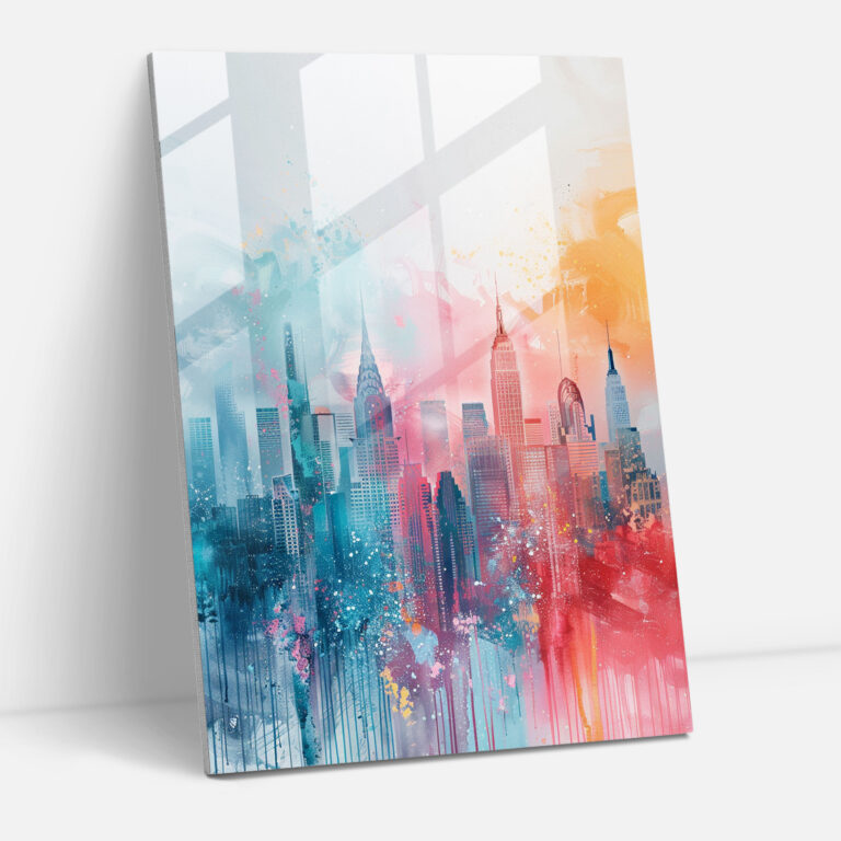 Ashvin Harrison Home Decoration - Ashvin Harrison, Modern Art, Wall Decoration, Glass Print