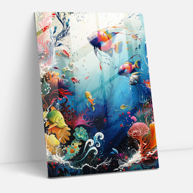 Ashvin Harrison Glass Art Modern Art - Ashvin Harrison, Wall Decoration, Home Decoration, Modern Art