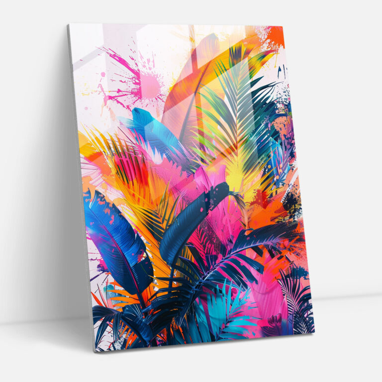Ashvin Harrison Botanical Glass Print - Ashvin Harrison, Glass Wall Art, Ashvin Harrison, Glass Print
