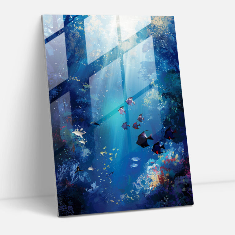 Ashvin Harrison Marine Glass Wall Art - Ashvin Harrison, Glass Print, Underwater, Glass Wall Art