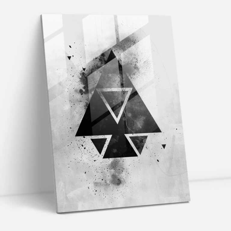 Ashvin Harrison Geometric Glass Print - Ashvin Harrison, Ashvin Harrison, Glass Print, Home Decoration