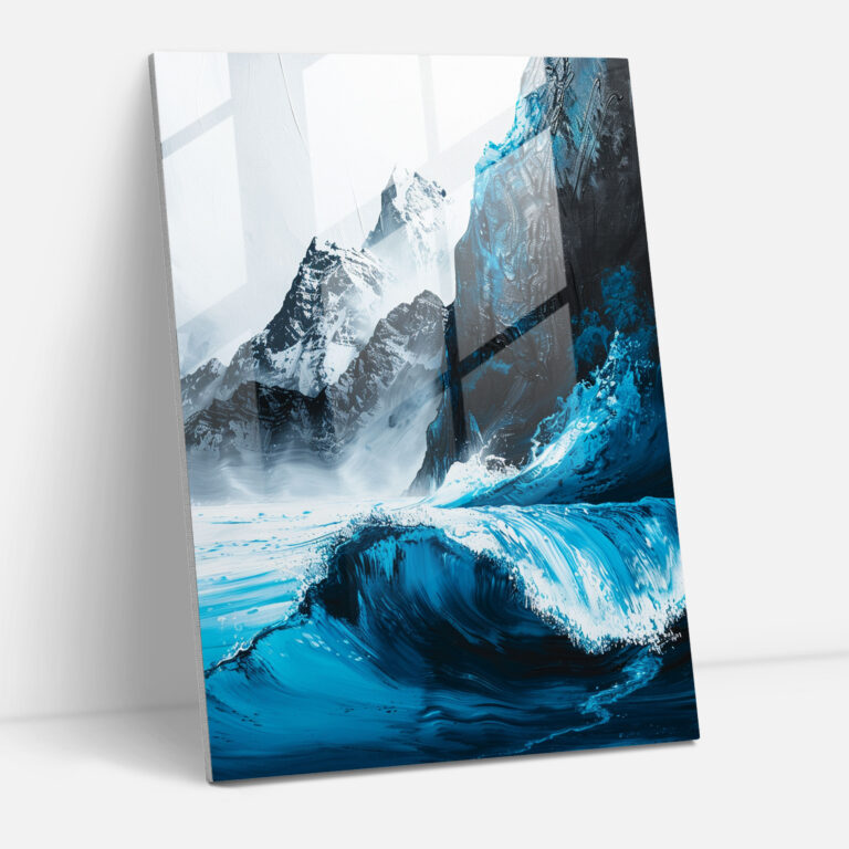 Ashvin Harrison Glass Wall Art - Surreal Dreamlike Landscapes - Ashvin Harrison, Wall Decoration, Glass Art, Ashvin Harrison